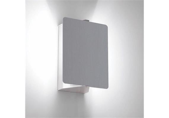 Wandleuchte Pivotant A Volet LED 10W weiss / rot  240V/ 3000K 1000lm L=13 B=8 H=17 IP20