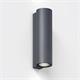 Wandleuchte SCAP LED 16W anthrazit  240V 2700K 996lm 2x8W IP65