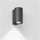 Wandleuchte SCAP one 8W schwarz  240V 2700K 453Lm D=65 T=90 H=115 IP65