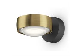 Wandleuchte Sento verticale E 26W up schwarz-bronze  230V 26W 2700K CRI97 D=88 H=29mm IP20