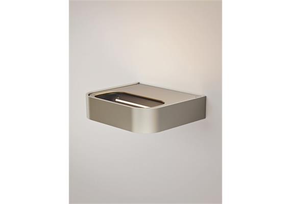 Wandleuchte Shift small 16W DALI weissmatt  240V 2700K 2495Lm L13.8cm H=4 T=15 /IP20