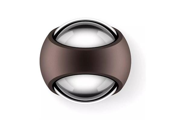 Wandleuchte Sito verticale VOLT C80 maroon  230V/ 2x9W 3000K / D=130 x H=113 mm / IP65