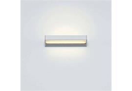 Wandleuchte SML LED 15W TRIAC schwarz satiné/satiné  240V 2700K 1540lm B=220 T=85 H=25mm