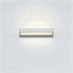 Wandleuchte SML LED M 15W TRIAC silber satiné/satiné  240V 3000K 1560lm B=220 T=85 H=25mm