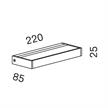 Wandleuchte SML LED M 23W weiss Gläser satinée  240V 23W 2700K 1500lm | Bild 2