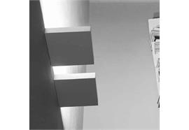 Wandleuchte SOL 1 LED 12.5W weissmatt  230V 3000K 899lm B=142 T=142 H=26mm / IP20