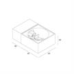 Wandleuchte Spatio W HP Alu  230V/G9 max. 40-75W | Bild 2