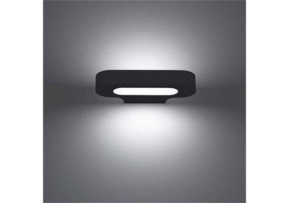 Wandleuchte Talo parete LED schwarz dimmbar  230V 20W 2700K 1343lm L=210 H=42 T=100 IP20