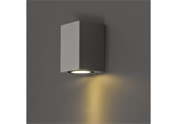 Wandleuchte TOX I LED downlight 3x1W 2700°K 14° weiss  230V/350mA DC / L=50x50 H=87 IP54
