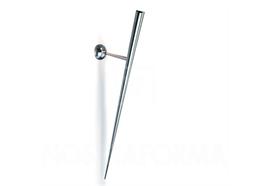 Wandleuchte Trylon Inox satiniert  230V /E14 max.1x100W H=760mm