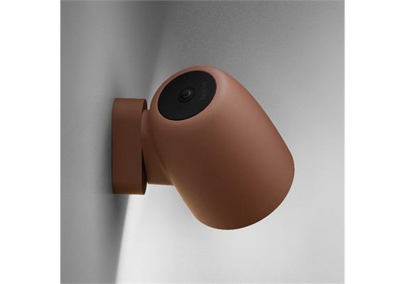 Wandstrahler Nut A/01 Outdoor schwarz  240V 6.3W 2700K 950Lm D=10 H=13.5cm IP65