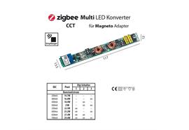 Zigbee-Dimmeinmheit für Magneto 1CH Adapter  DC 48V 30W 350-700mA / dim range 5-100%