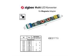 Zigbee-Dimmeinmheit für Magneto Adapter  DC 48V 30W 350-700mA / dim range 5-100%